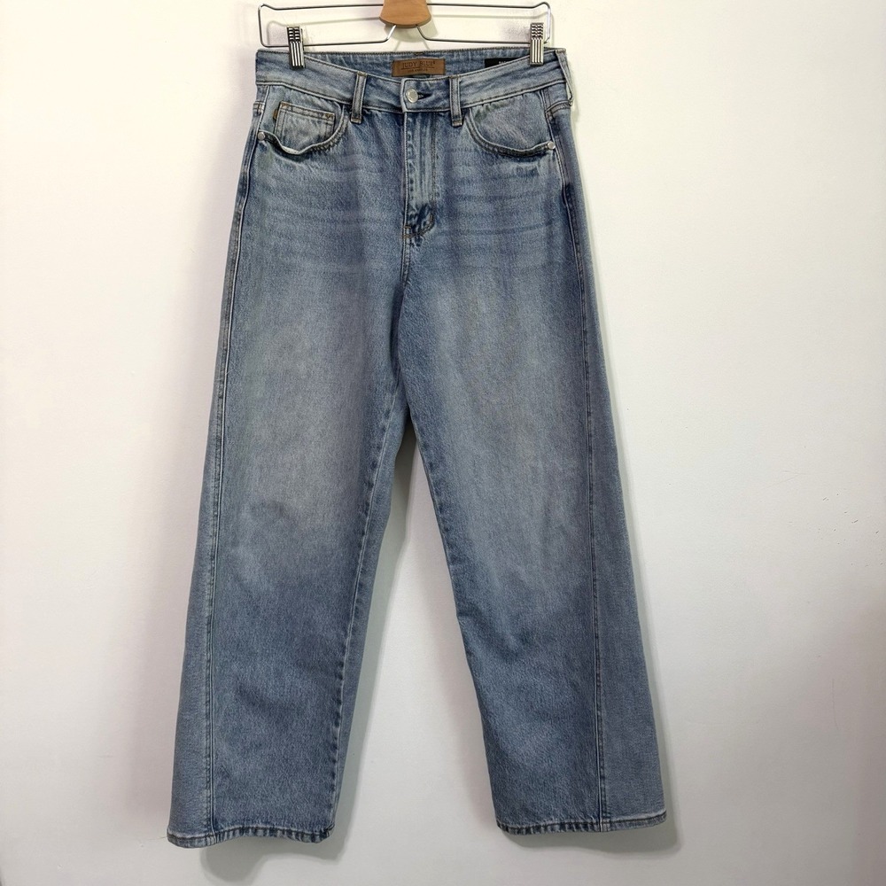 Judy Blue Baggy Jeans 3/26 Blue JB881013 High Rise 30x30 Casual Trendy 90s Retro